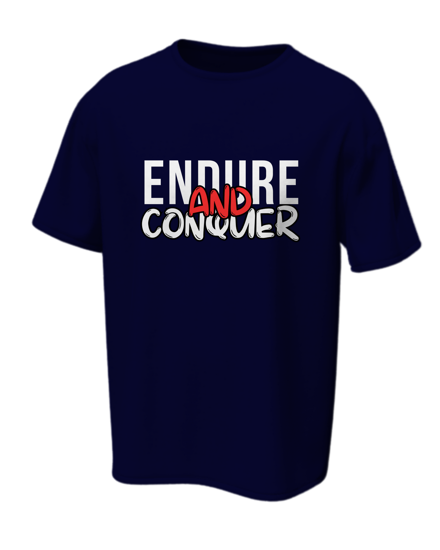 Endure & Conquer Oversized Tee | Motivational Streetwear T-Shirt – Spotter House