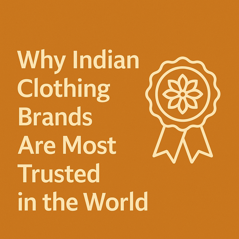 Why indians cloths brand is most trusted in the world?
