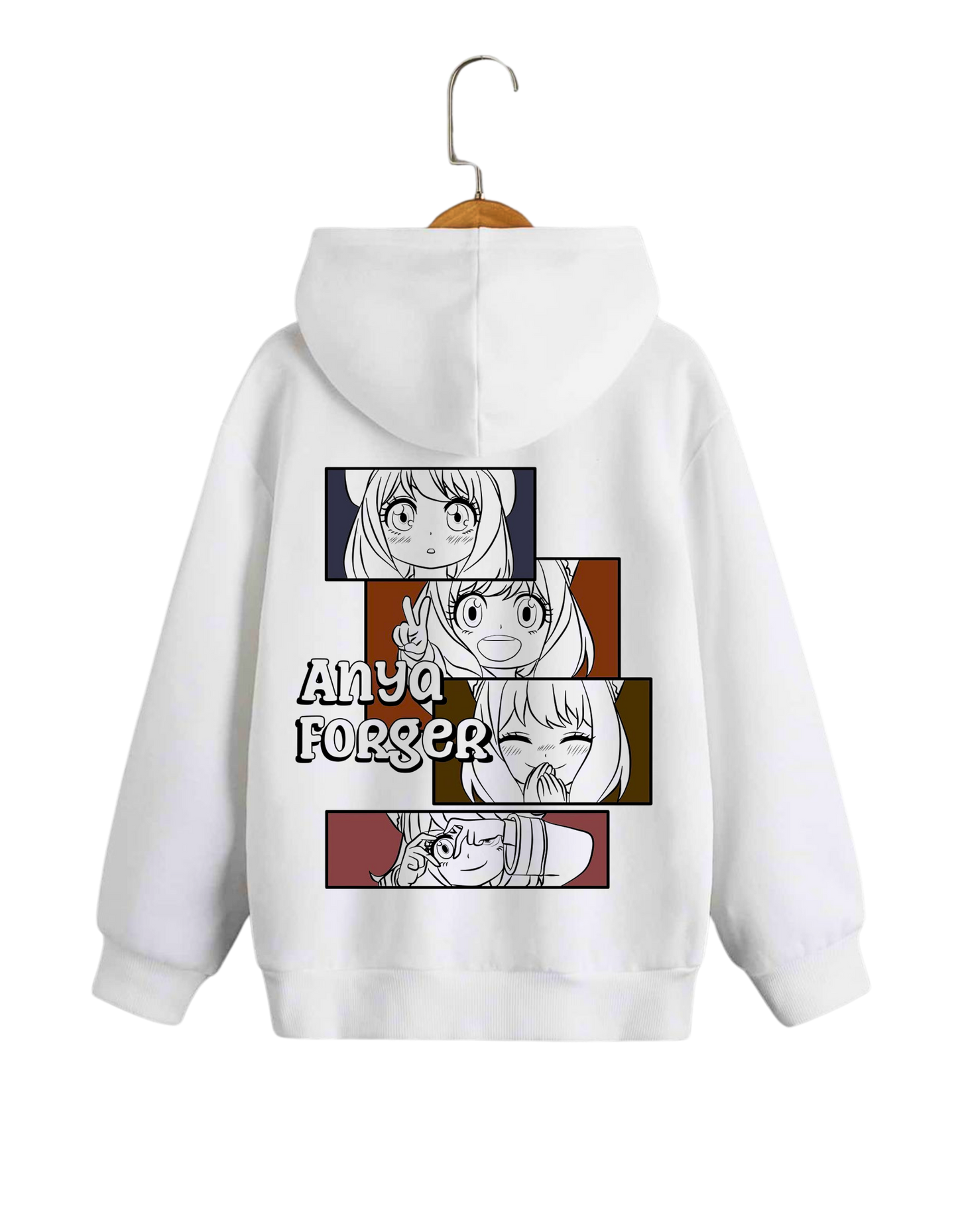 Anya Forger Expressions Hoodie (Spy Anime Edition)