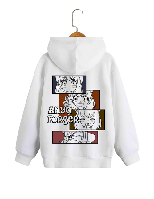 Anya Forger Expressions Hoodie (Spy Anime Edition)