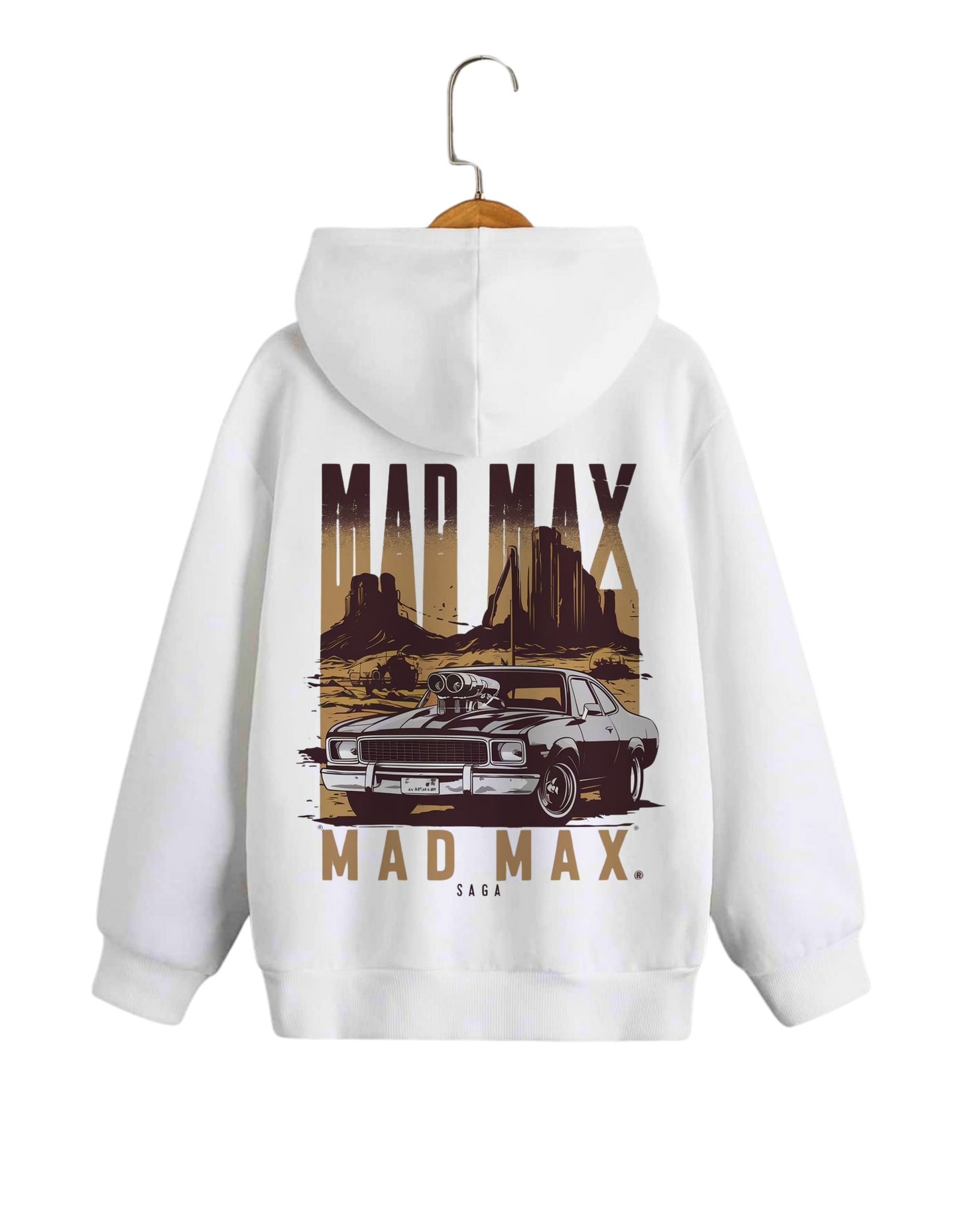 Mad Max Saga Hoodie | Retro Muscle Car Graphic Hoodie – Spotter House