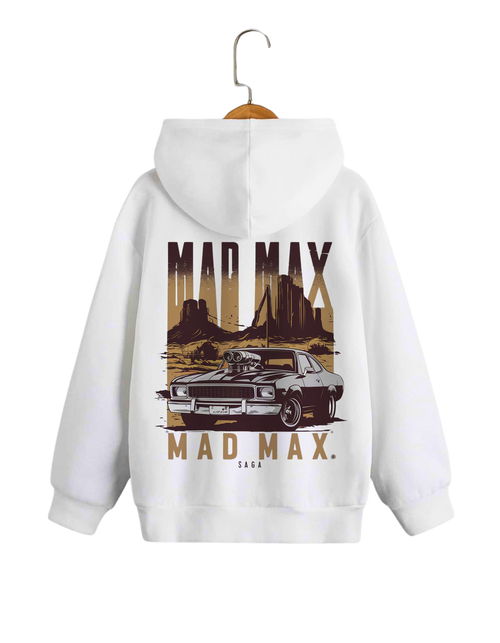 Mad Max Saga Hoodie | Retro Muscle Car Graphic Hoodie – Spotter House