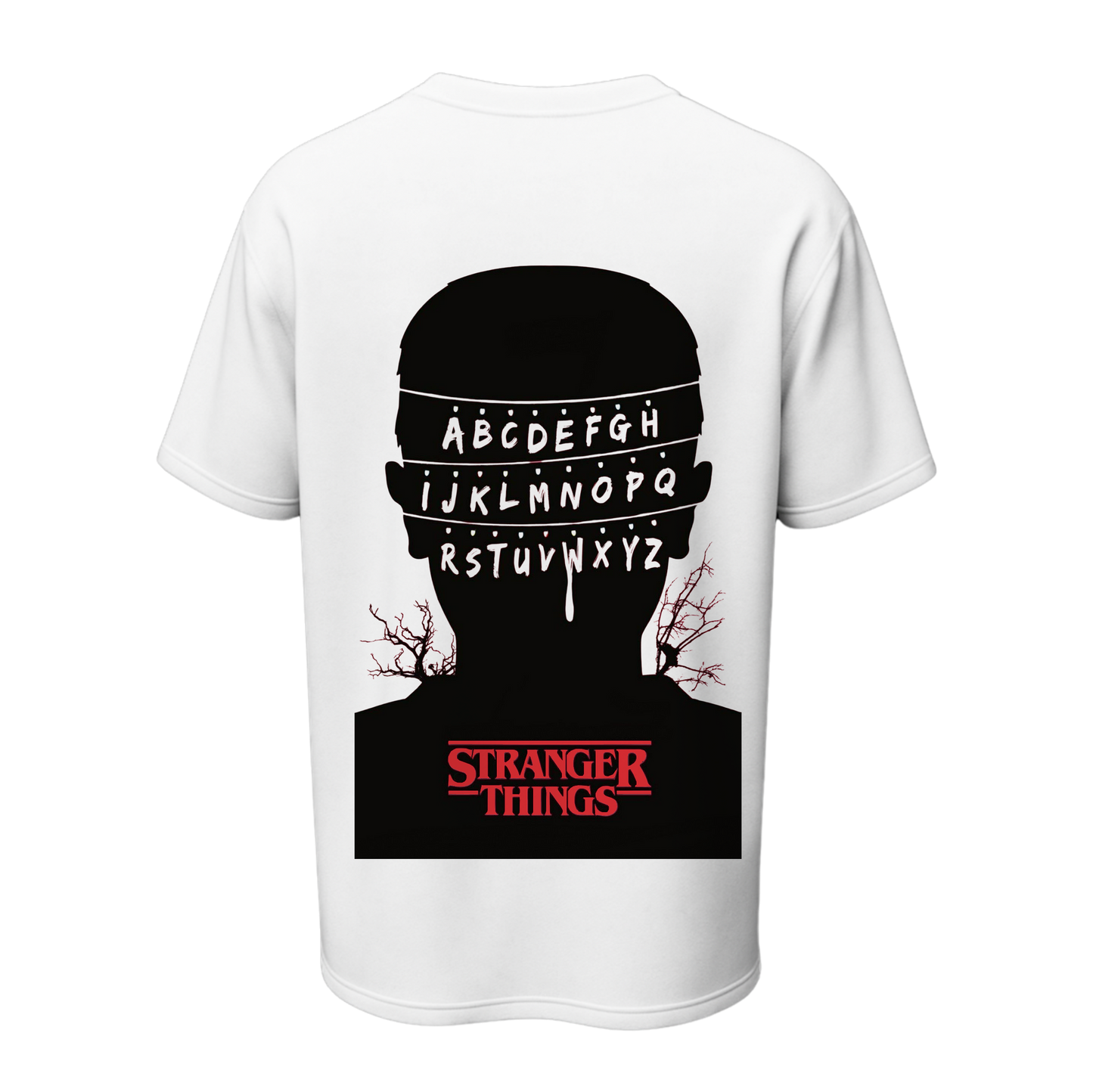 Stranger Things – Mindscape Alphabet Oversized Tee