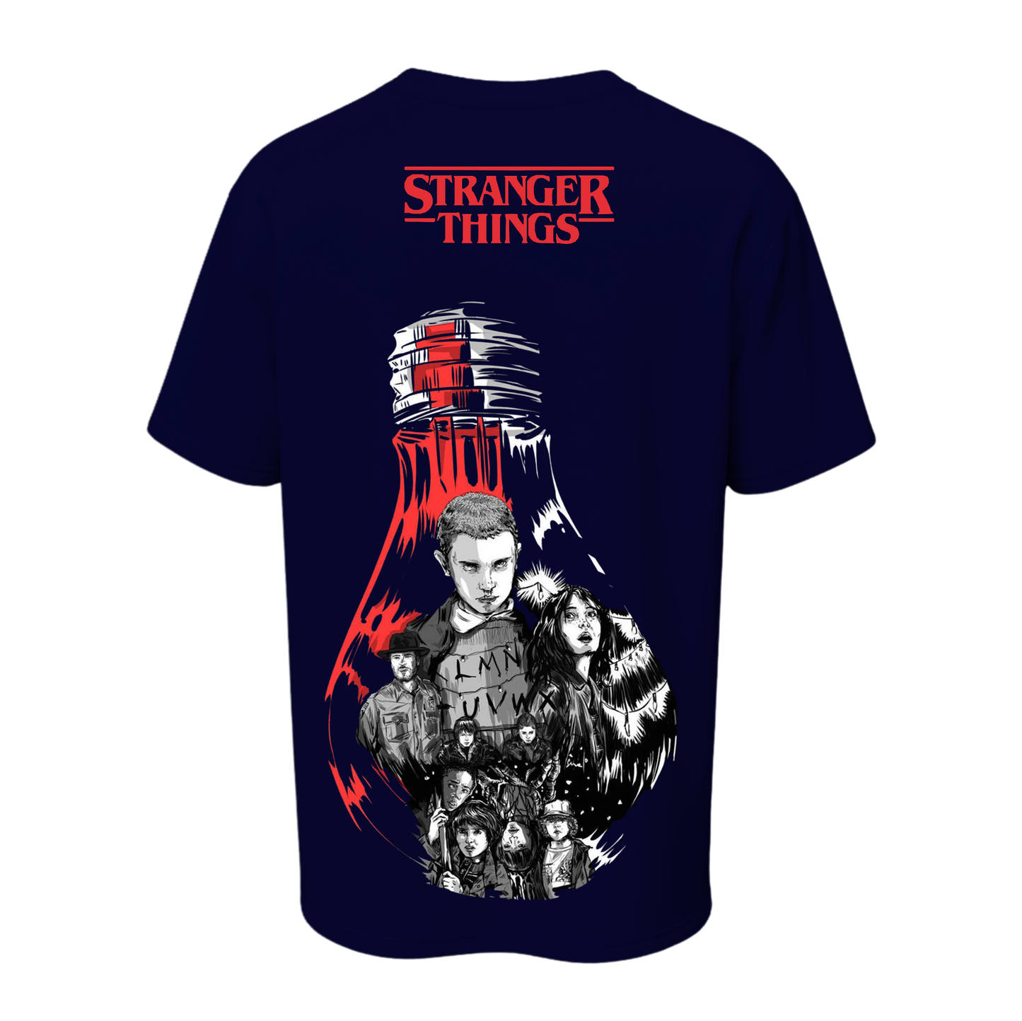 Stranger Things – Lightbulb Universe Edition Oversized Tee