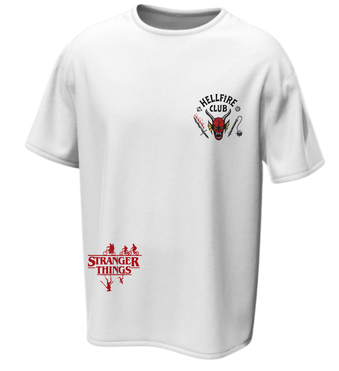 Stranger Things – Hellfire Club Oversized Tee
