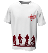 Stranger Things – Four Riders Oversized Tee
