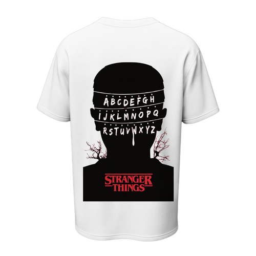 Stranger Things – Mindscape Alphabet Oversized Tee