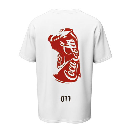 Stranger Things 011 Oversized Tee | Crushed Coke Can Minimal Edition – Spotter House