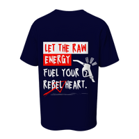 Fuel Your Rebel Heart Oversized Tee | Bold Streetwear Graphic T-Shirt – Spotter House